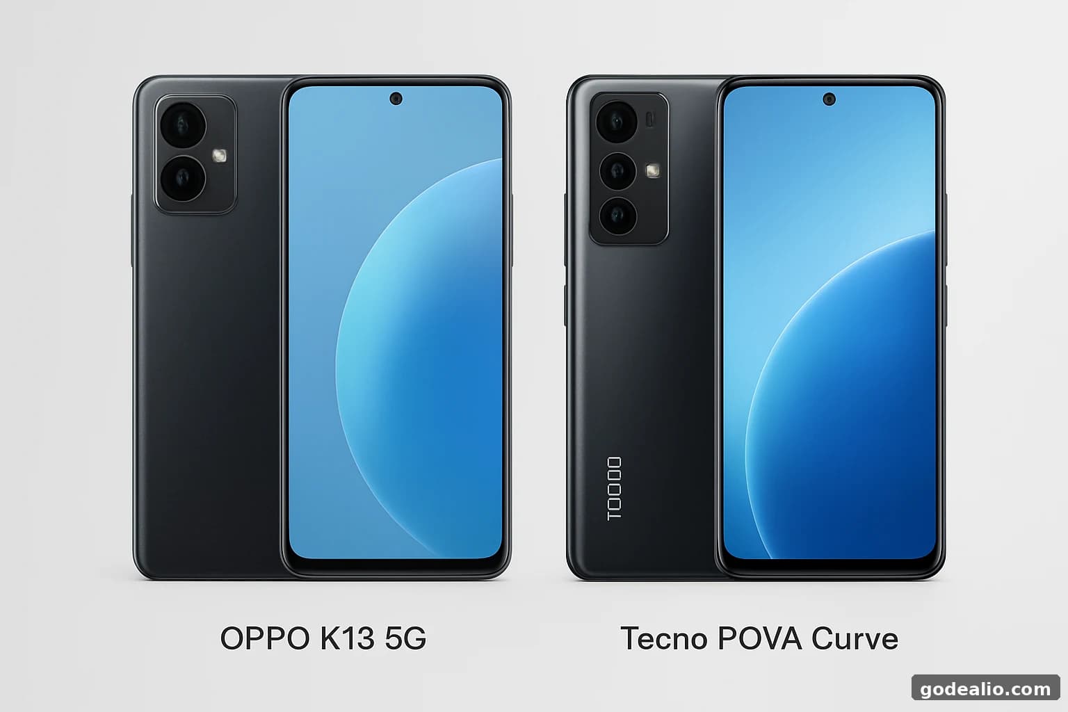OPPO K13 5G vs Tecno POVA Curve 5G: Full Comparison