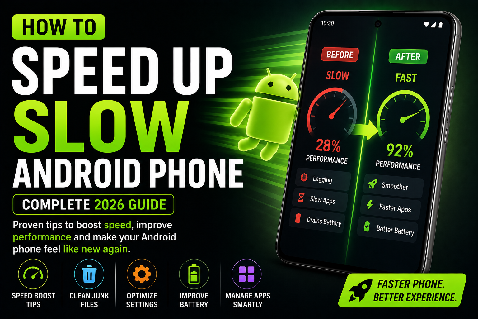 How to Speed Up Slow Android Phones