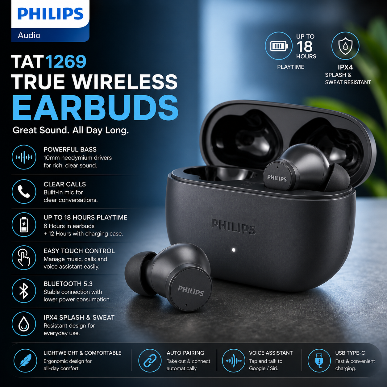 Philips TAT1269