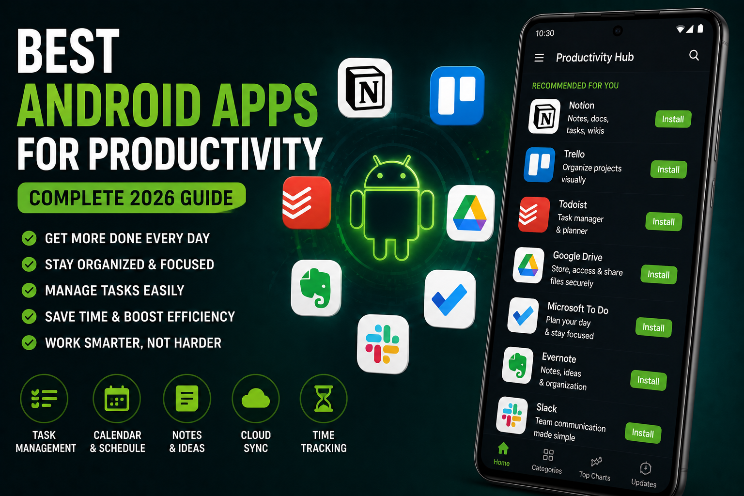 Best Android Apps for Productivity