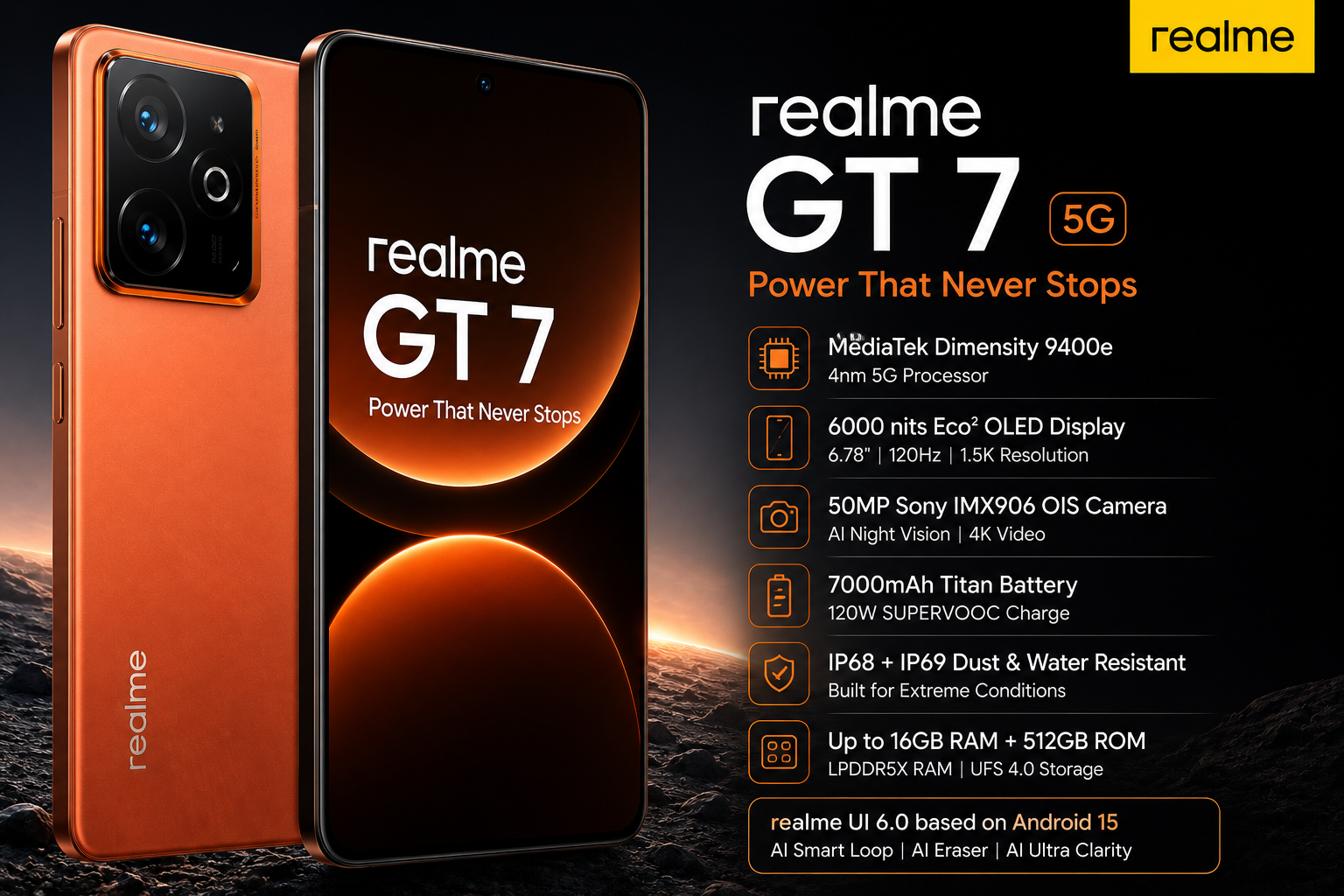 Realme GT 7