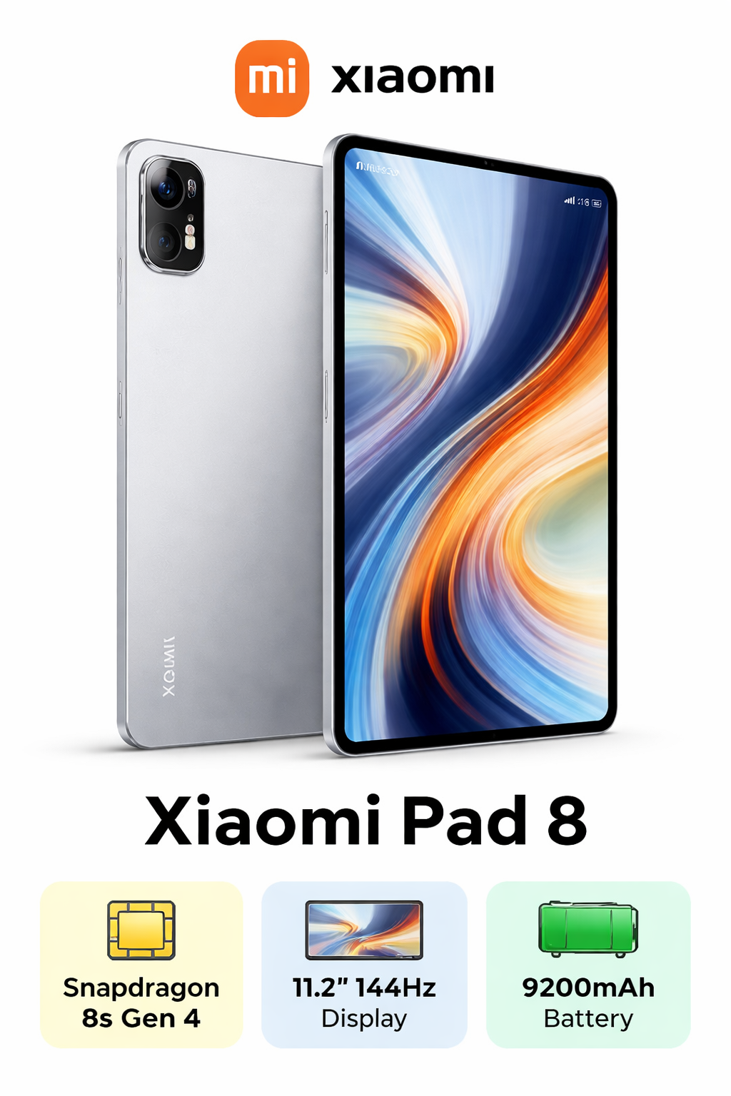 Xiaomi Pad 8 Price Hiked in India: Here's How Much It Costs Now