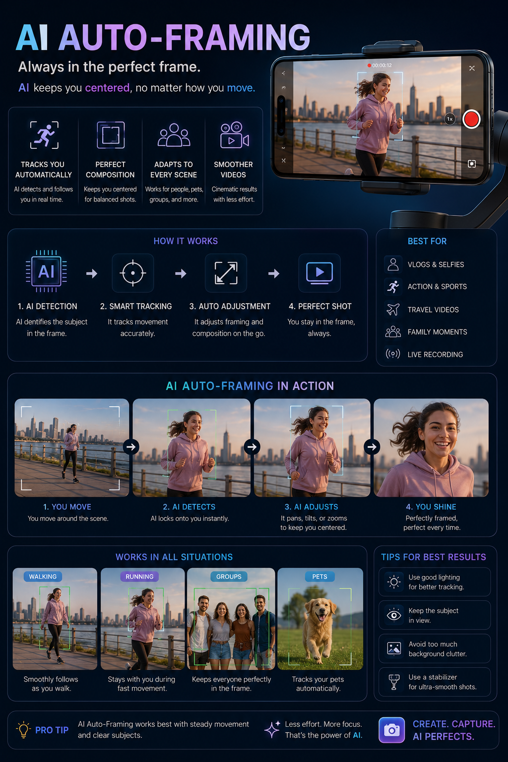 AI Auto Framing Explained: Subject Tracking for Video Calls and Vlogging
