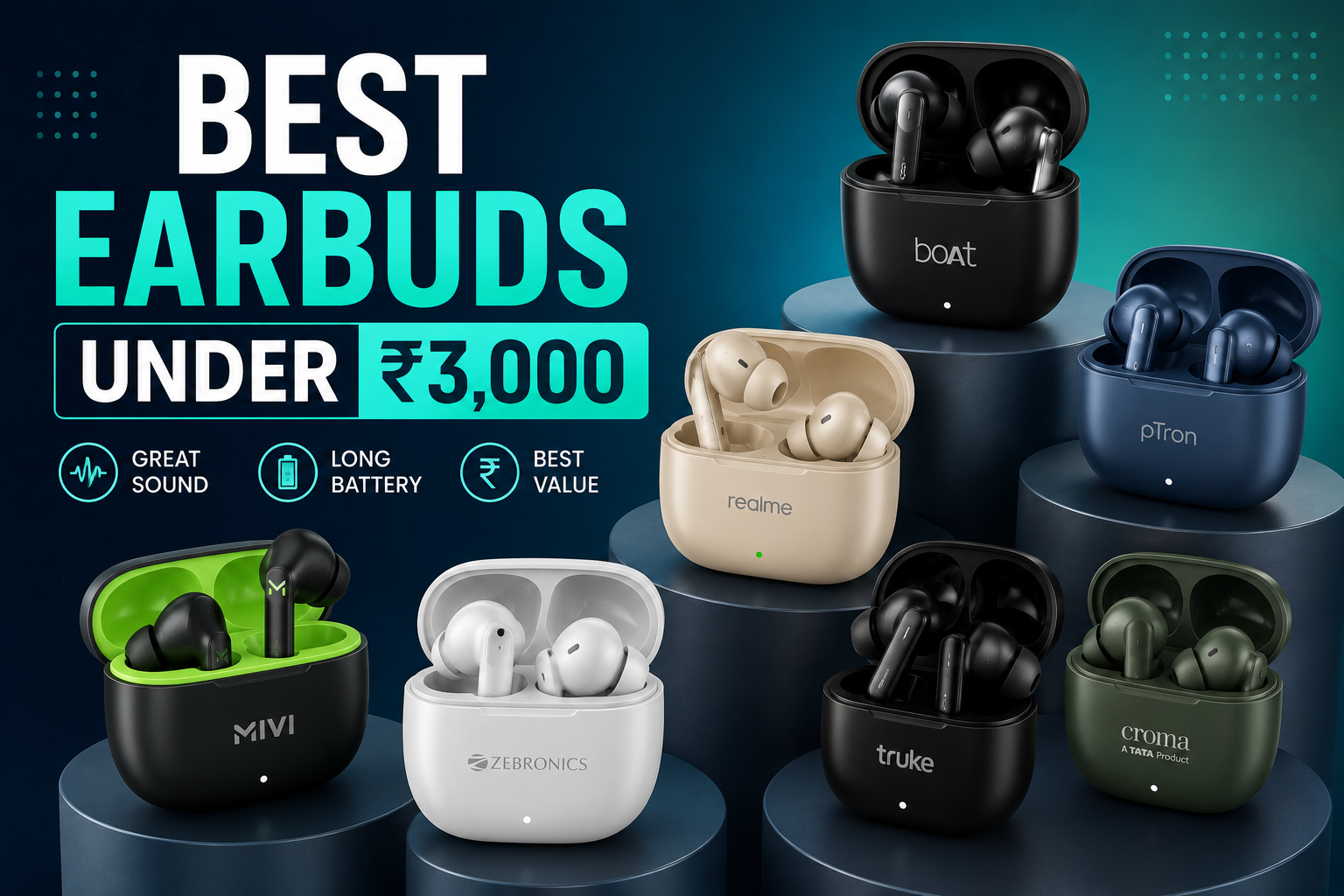 Best Earbuds Under ₹3,000 in India (July 2026)