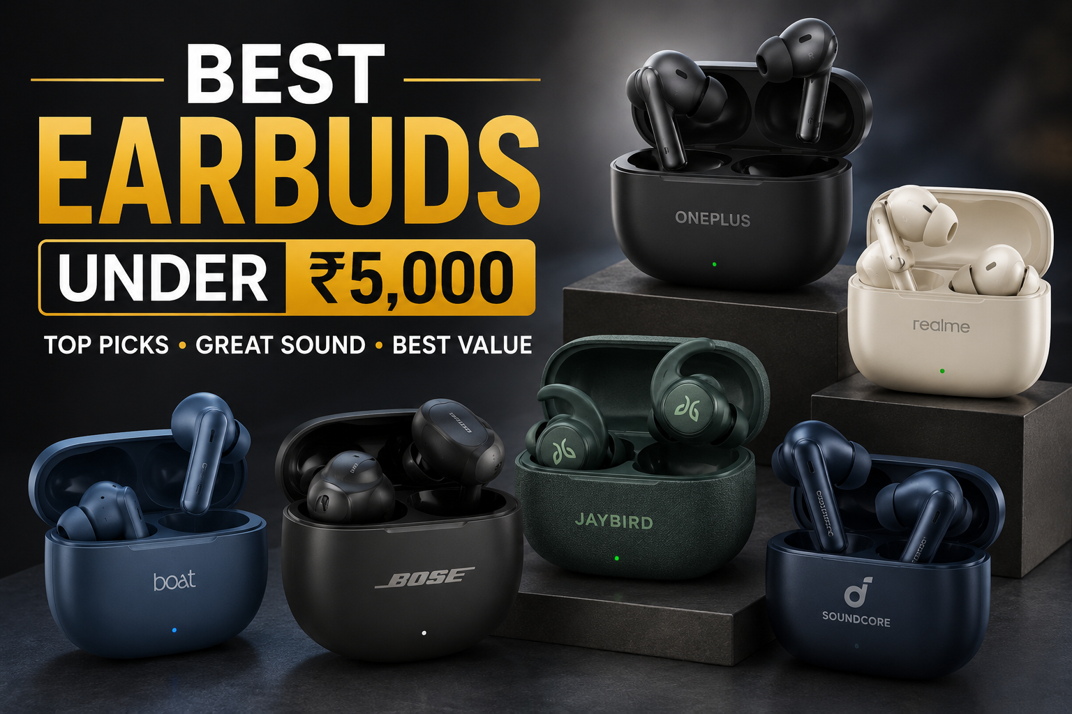 Best Earbuds Under ₹5,000 in India (July 2026)