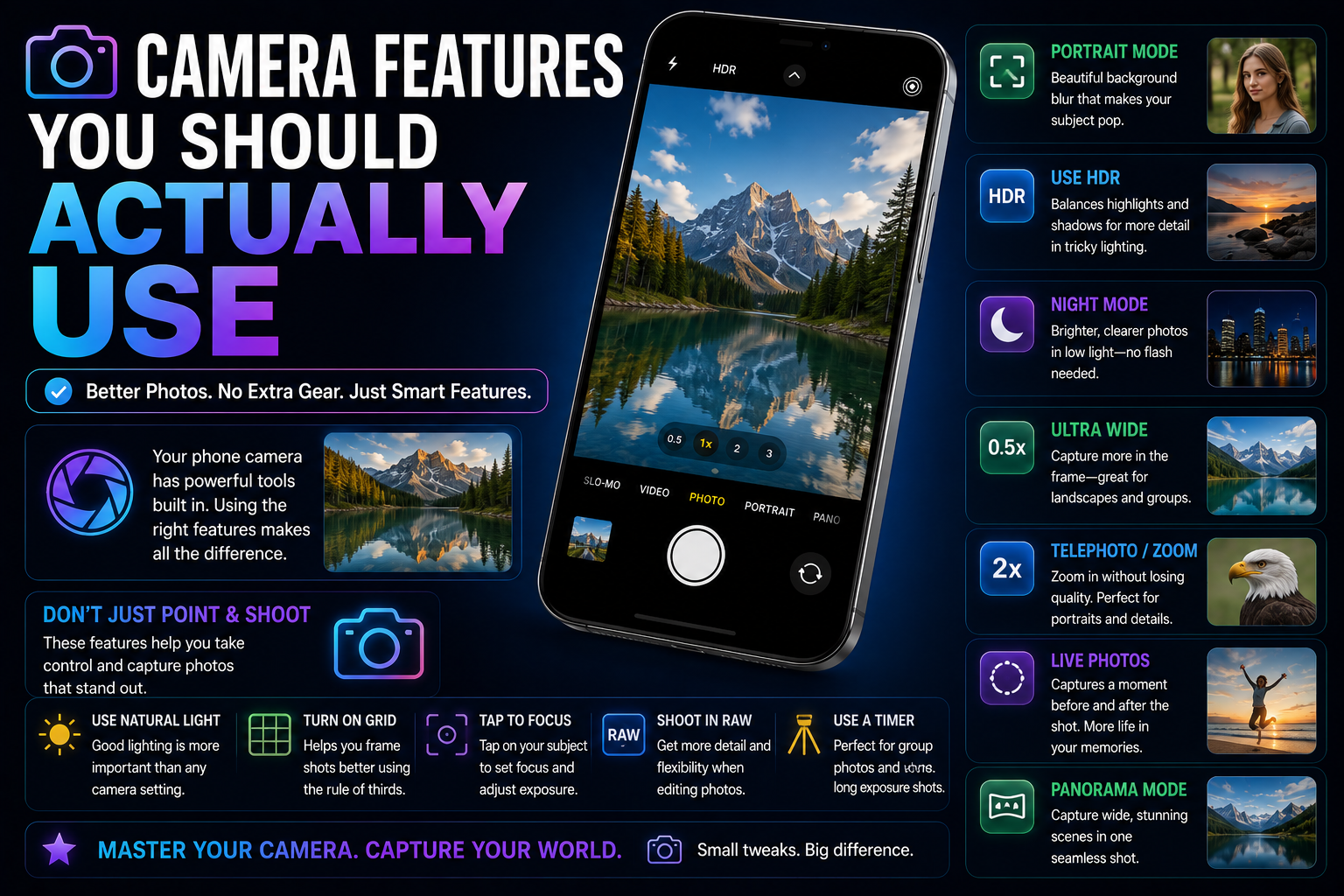 Camera Features You Should Actually Use