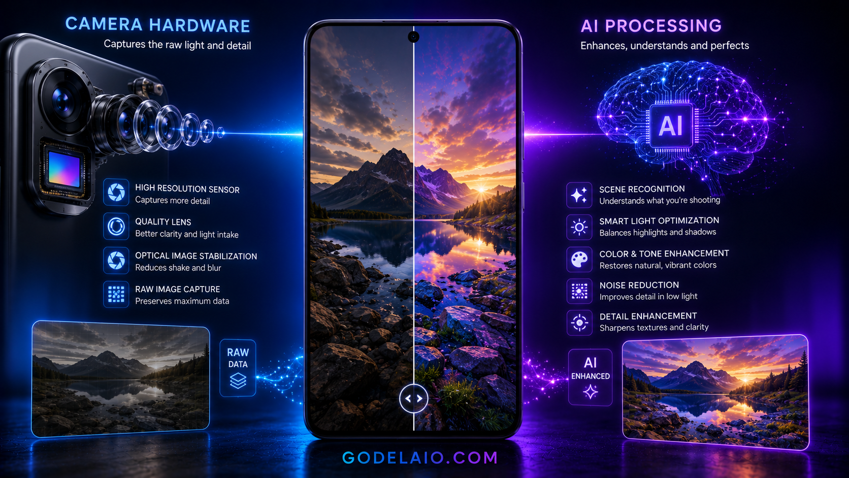 Camera Hardware Versus AI Processing