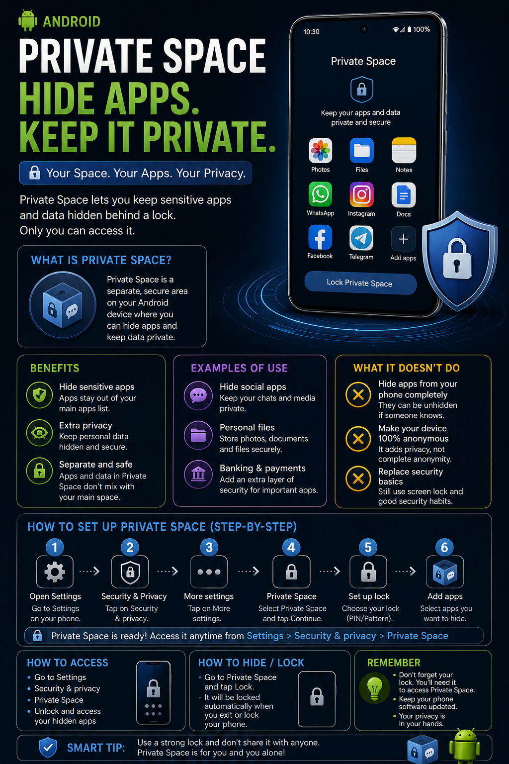 Google Pixel Private Space