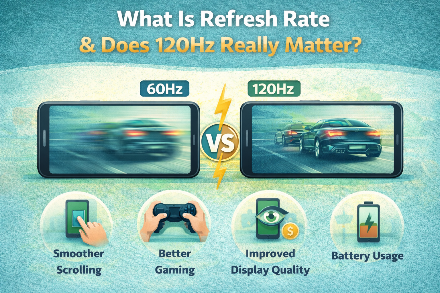 What Is Refresh Rate & Does 120Hz Really Matter?