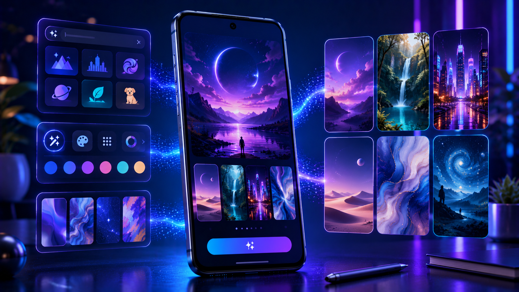 Samsung AI Wallpaper Guide: Create Generative Wallpapers on Galaxy Phones