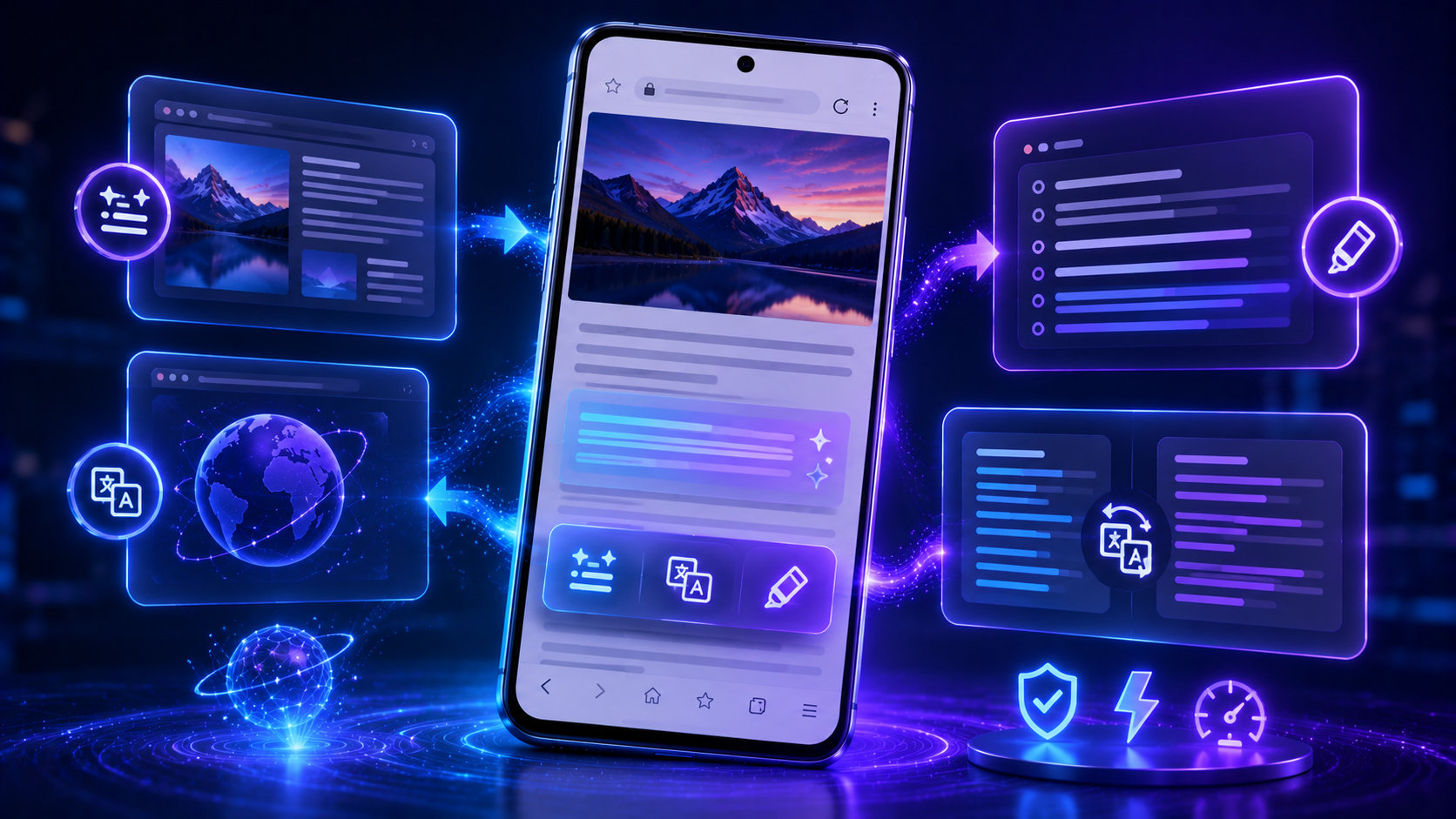 Samsung Browsing Assist Guide: Summarise and Translate Web Pages