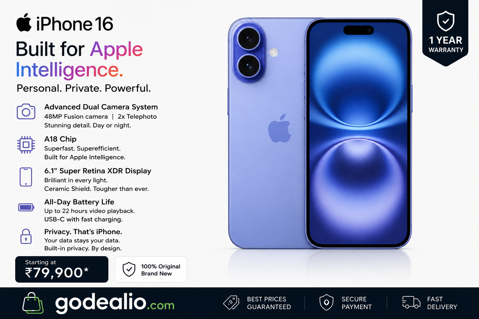 Apple iPhone 16