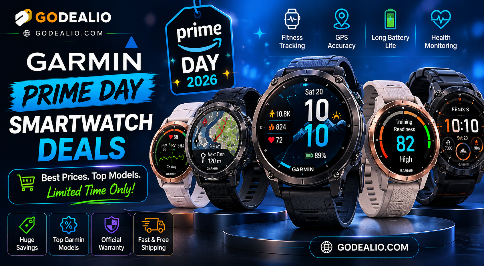 Amazon’s Early Prime Day Garmin Sale Just Dropped — 11 Major Smartwatch Deals Up to 50% Off