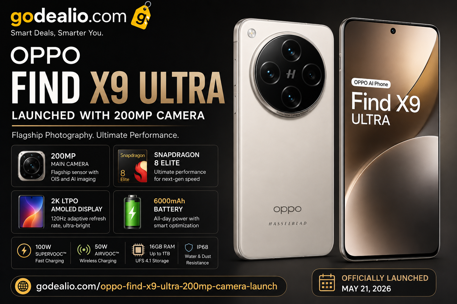 Oppo Find X9 Ultra Launched with 200MP Camera: Flagship Photography Beast Enters Premium Market