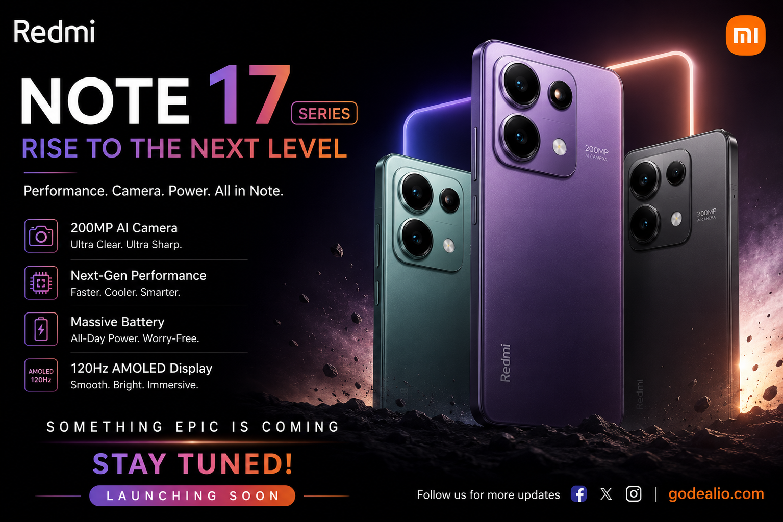 Redmi Note 17 Series Teased: Bigger Battery, Better Display, 200MP Camera and July Launch Confirmed