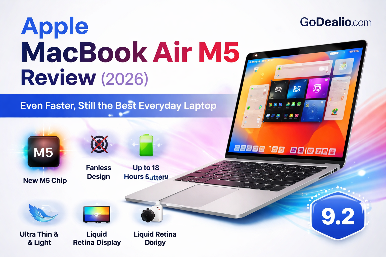 Apple MacBook Air M5 Review (2026): Even Faster, Still the Best Everyday Laptop