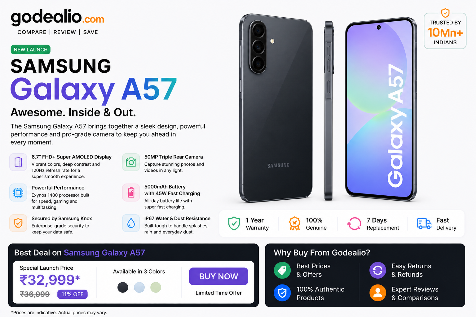 Samsung Galaxy A57